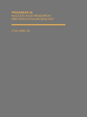 cover image of Progress in Nucleic Acid Research and Molecular Biology